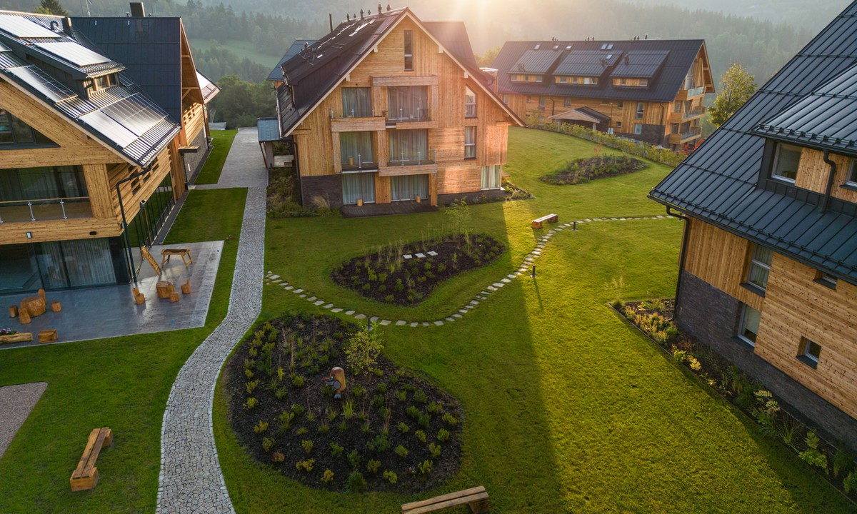 Aldrov resort příroda Krkonoše, Vítkovice příroda, okolí